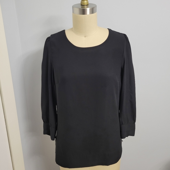 H&M Black Top size 2 - Picture 2 of 5